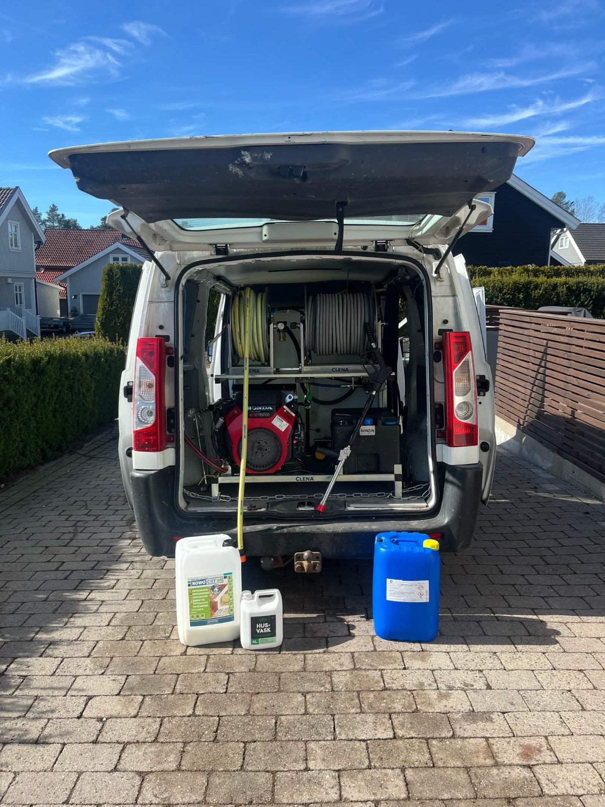 Servicebilen til FokusEksteriør